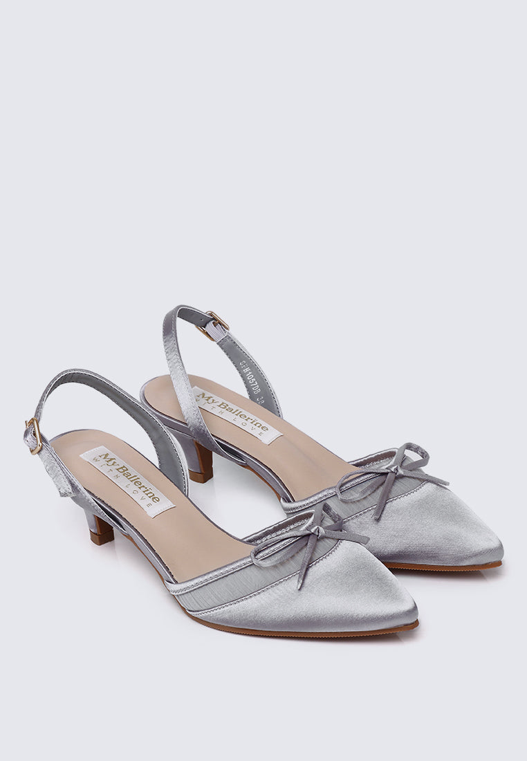 Ivelle Comfy Heels in  Dusty Blue