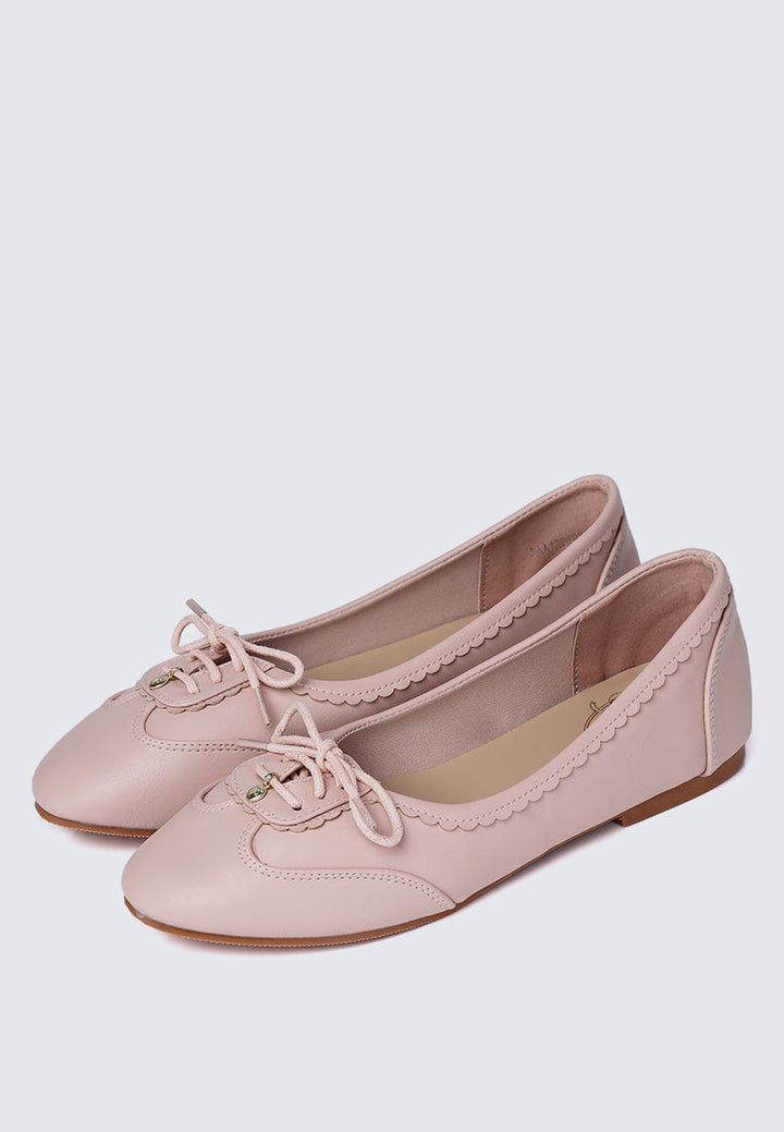 Bellamy Comfy Ballerina In Pink