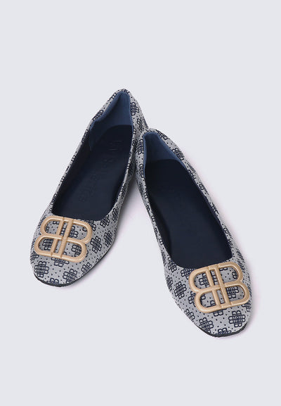 Melati Comfy Ballerina In Navy