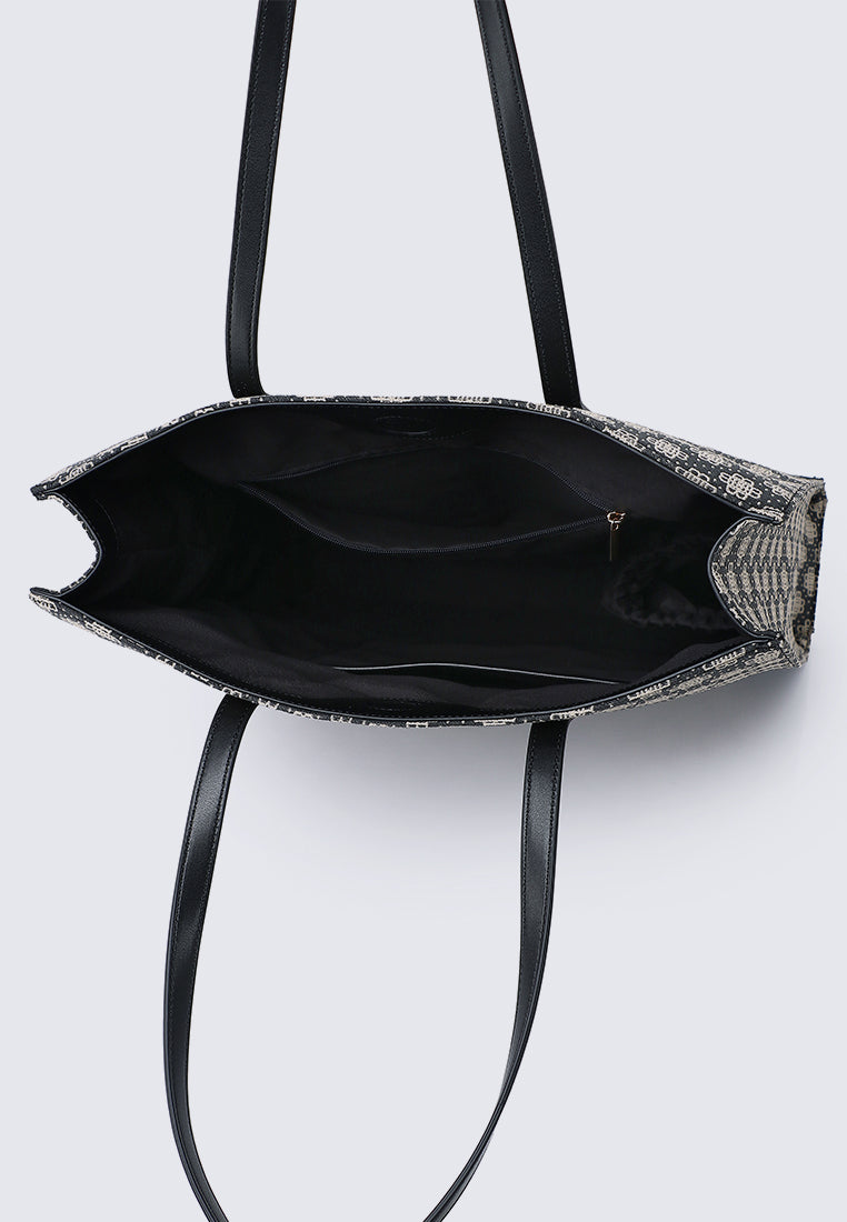 Tiara Tote Bag In Black
