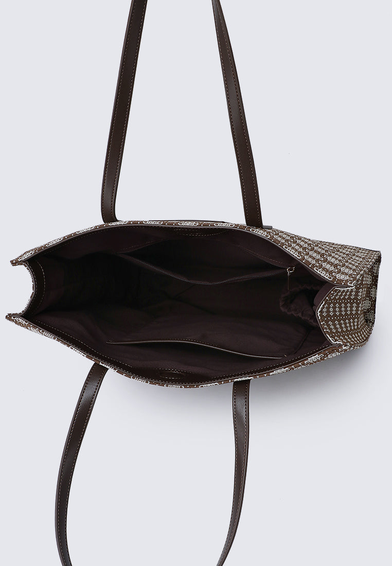 Tiara Tote Bag In Espresso