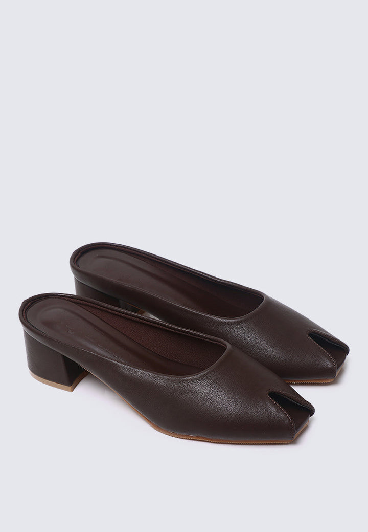 Lani Comfy Heels In Espresso