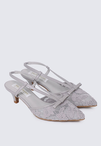 Colette Comfy Heels In Lilac