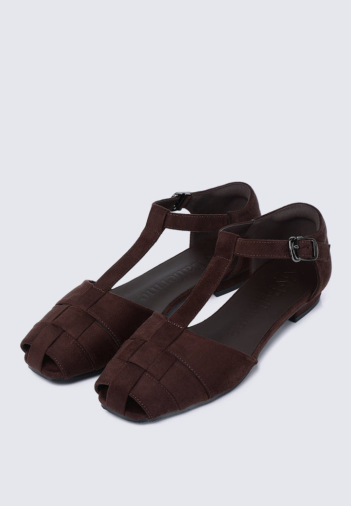 Mozzy Comfy Sandals In Espresso