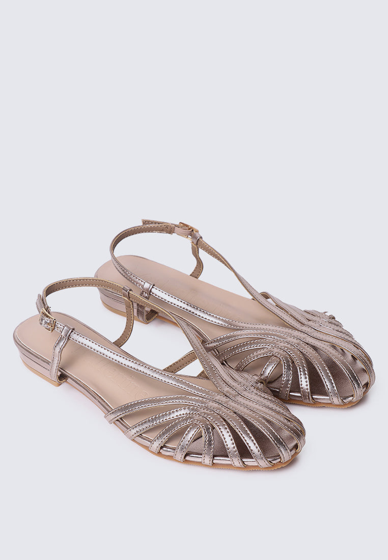 Terra Comfy Sandals In Rose Gold