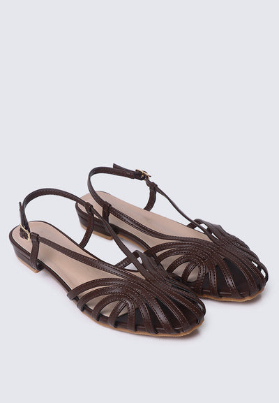 Terra Comfy Sandals In Espresso