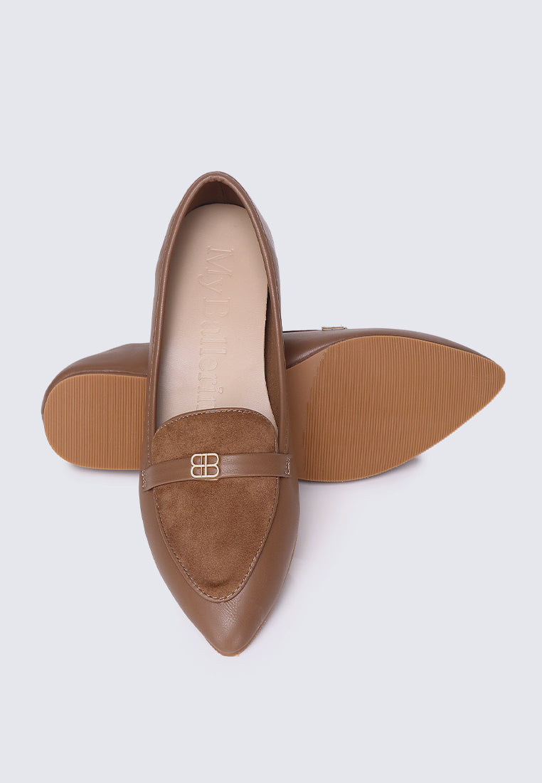 Choco Souffl¨¦ Comfy Loafers In Brown