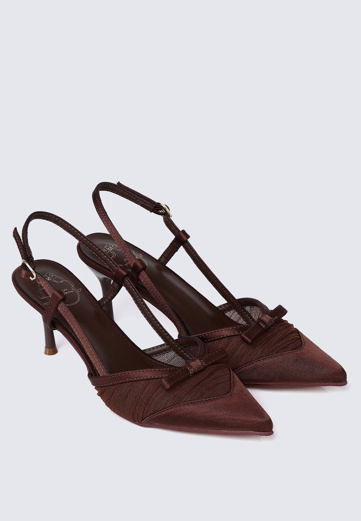 Ottilie Comfy Heels In Espresso