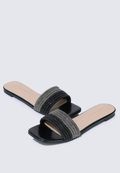 Luz Comfy Sandals In Black