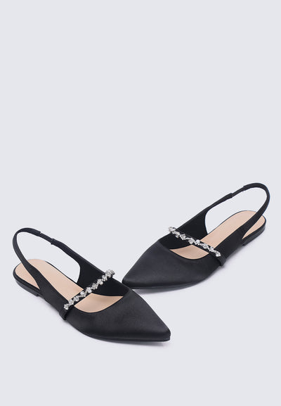 Carina Comfy Ballerina In Black