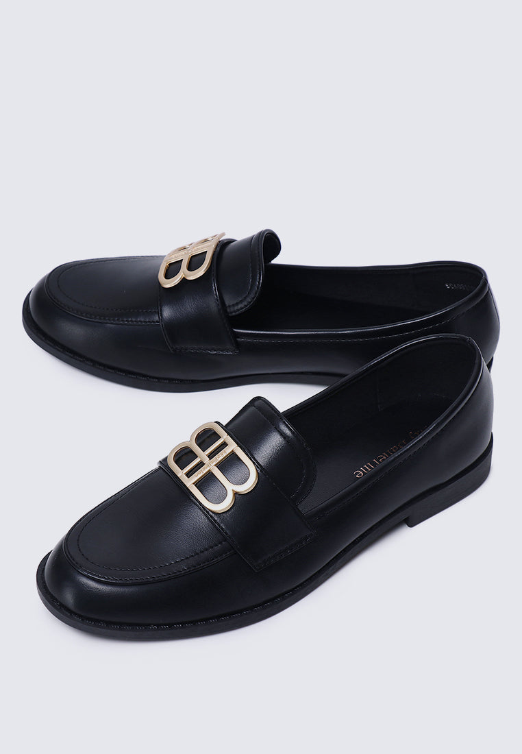 Minetta Comfy Loafers In Black