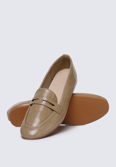Noa Comfy Loafers In Almond