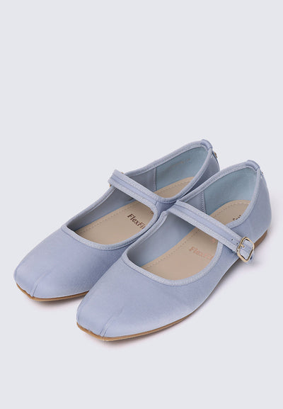 Faye FlexFit Comfy Ballerina In Light Blue