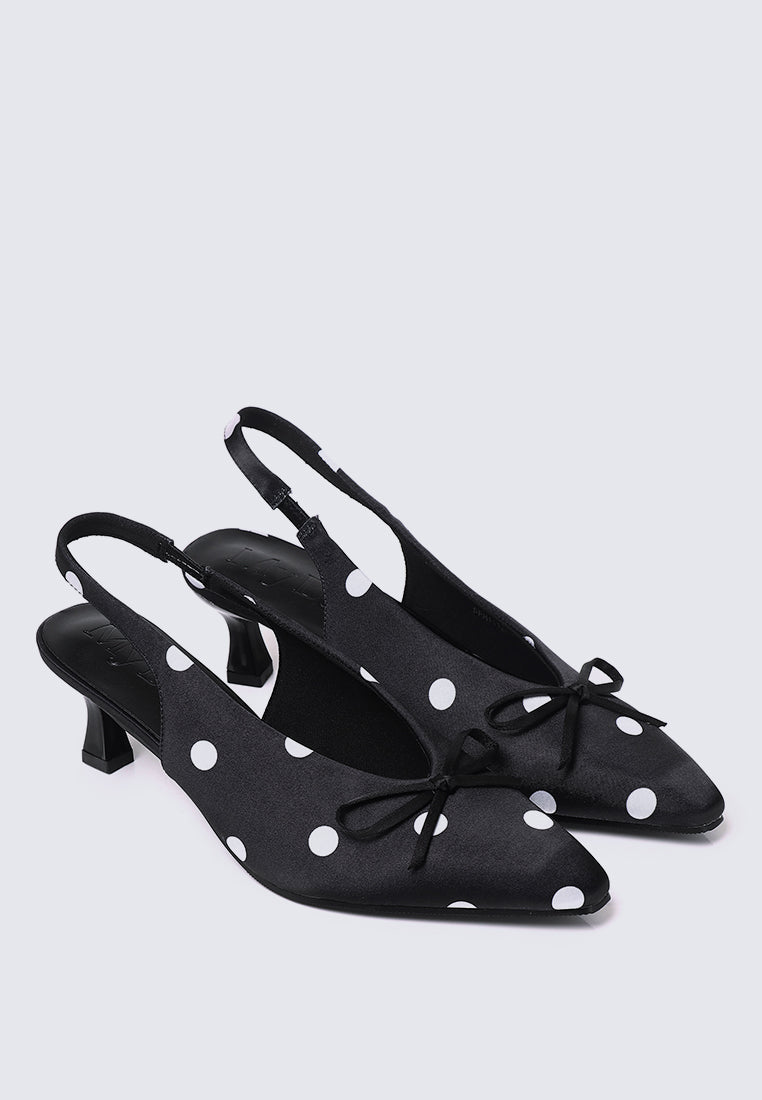 Velora Comfy Heels In Black