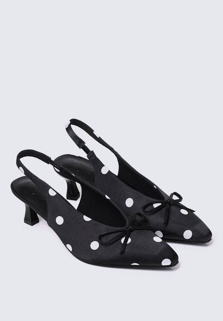 Velora Comfy Heels In Black