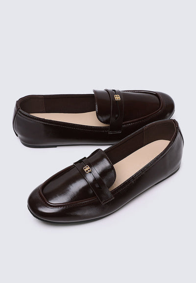 Noa Comfy Loafers In Espresso