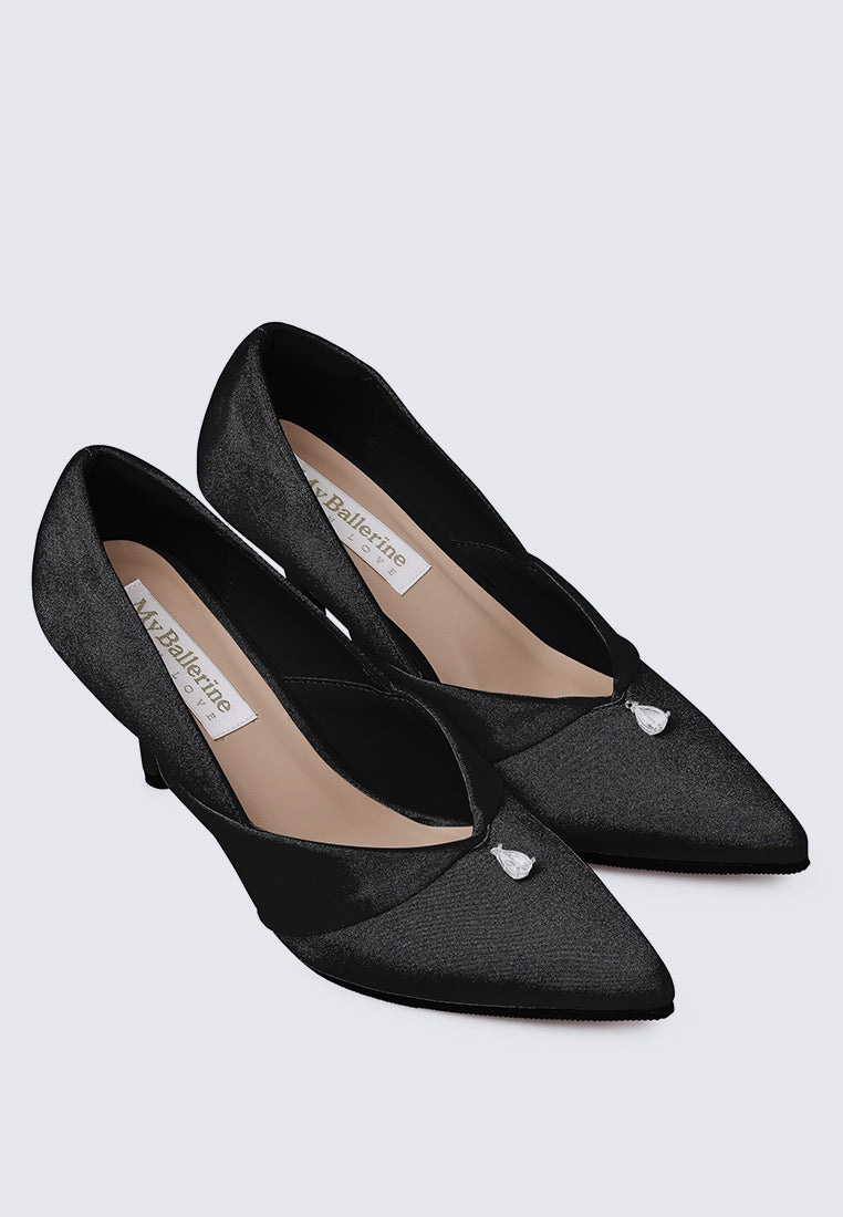 Rosaline Comfy Pumps In Black