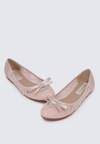 Cecelia Comfy Ballerina In Blush