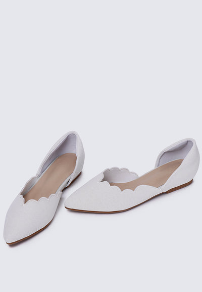 Wanisha Comfy Ballerina In Ivory