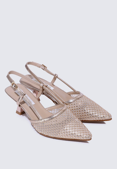 Gwen Comfy Heels In Pink