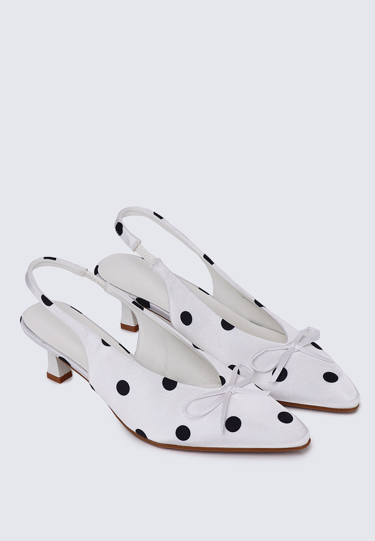 Velora Comfy Heels In White