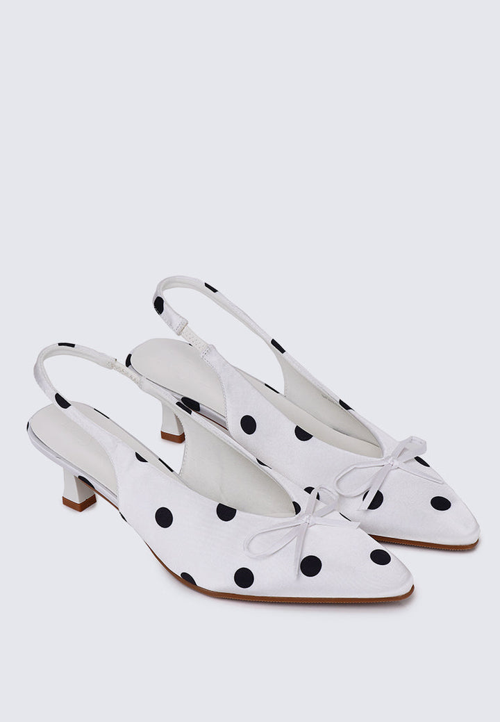 Velora Comfy Heels In White