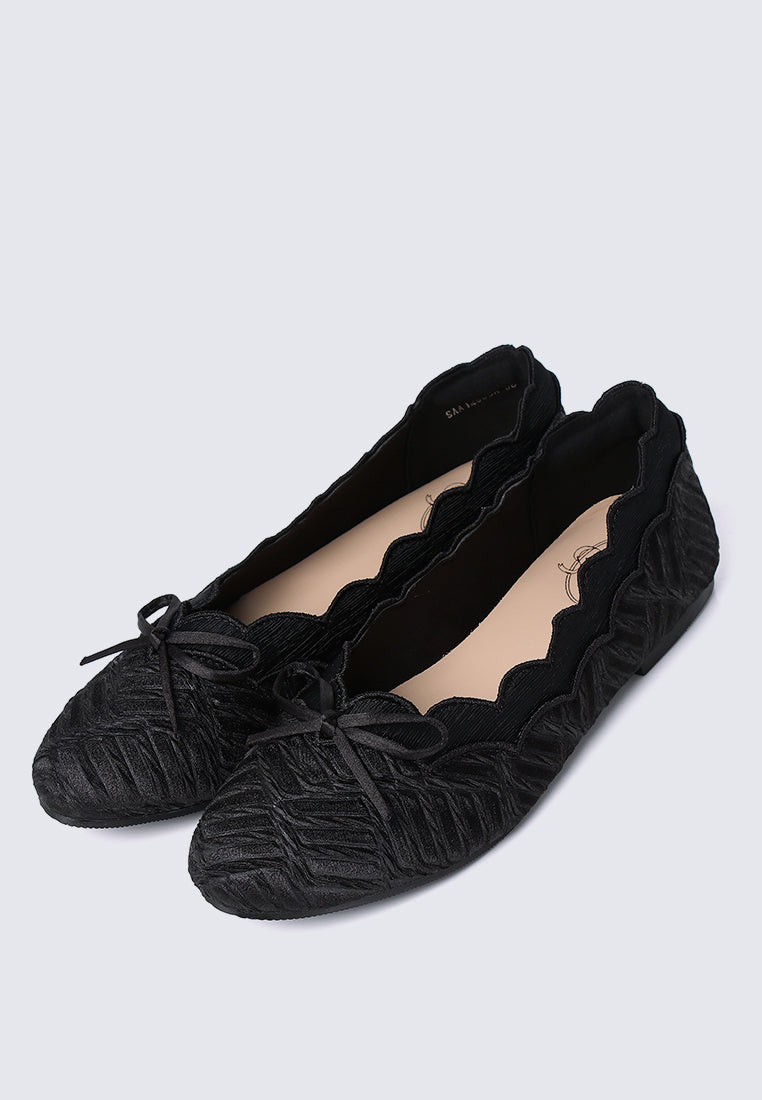 Beatrix Comfy Ballerina In Black