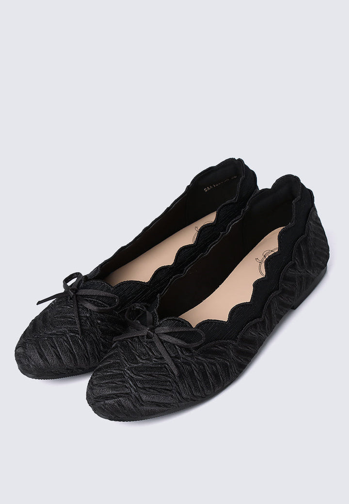 Beatrix Comfy Ballerina In Black