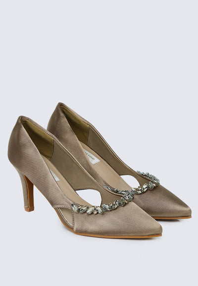 Gisele Comfy Pumps In Bronze