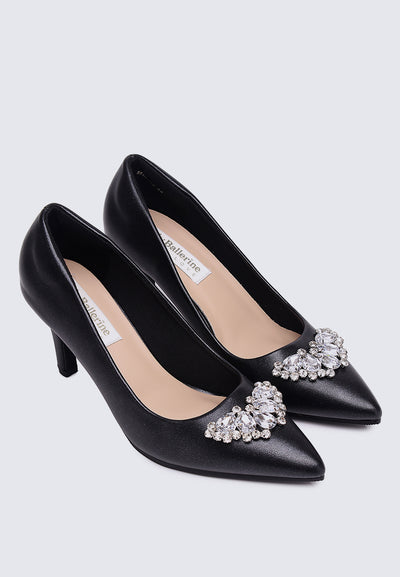 Jewel Comfy Pumps In Black