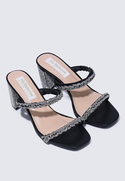 Alani Comfy Heels In Black