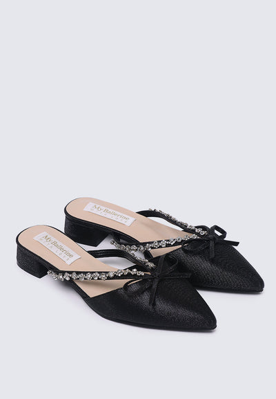Seraphine Comfy Heels In Black