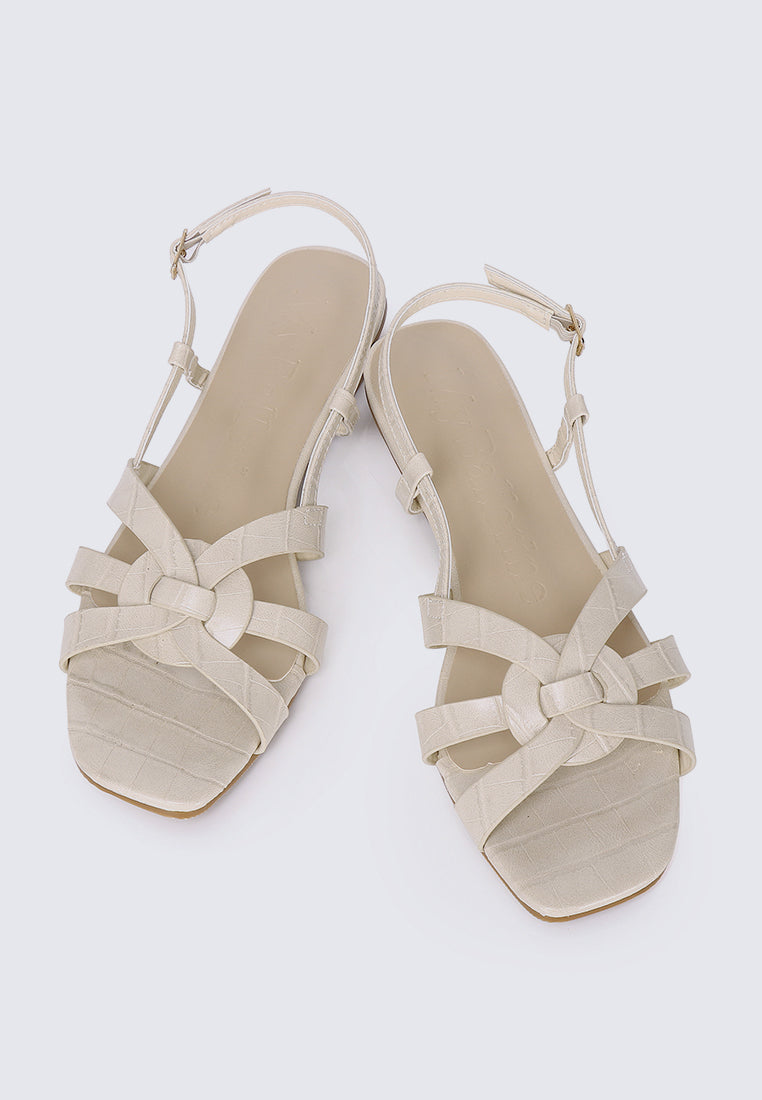 Finley Comfy Sandals In Almond