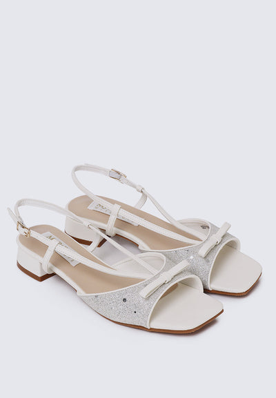 Ophelia Comfy Sandals In Ivory