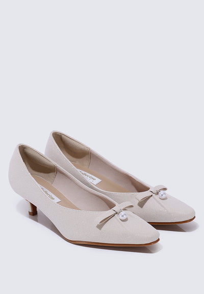 Perla Comfy Pumps In Nude