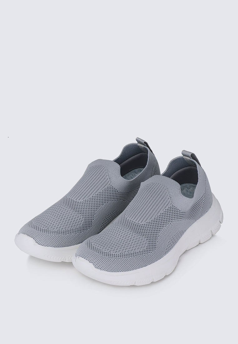 WalkEase Comfy Sneakers In Grey