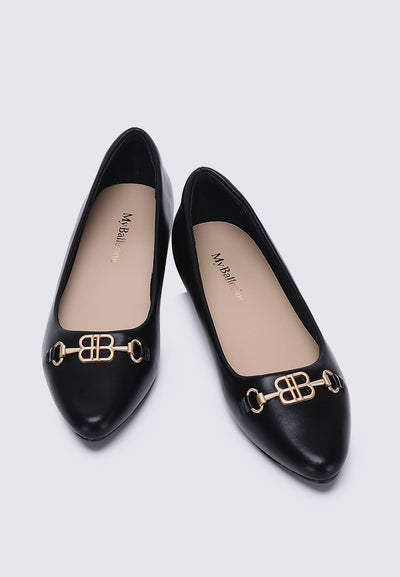 Elisa Comfy Pumps In Black