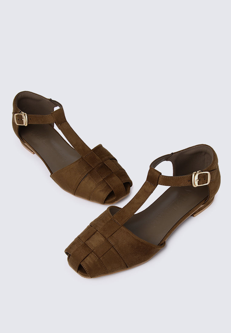 Mozzy Comfy Sandals In Olive