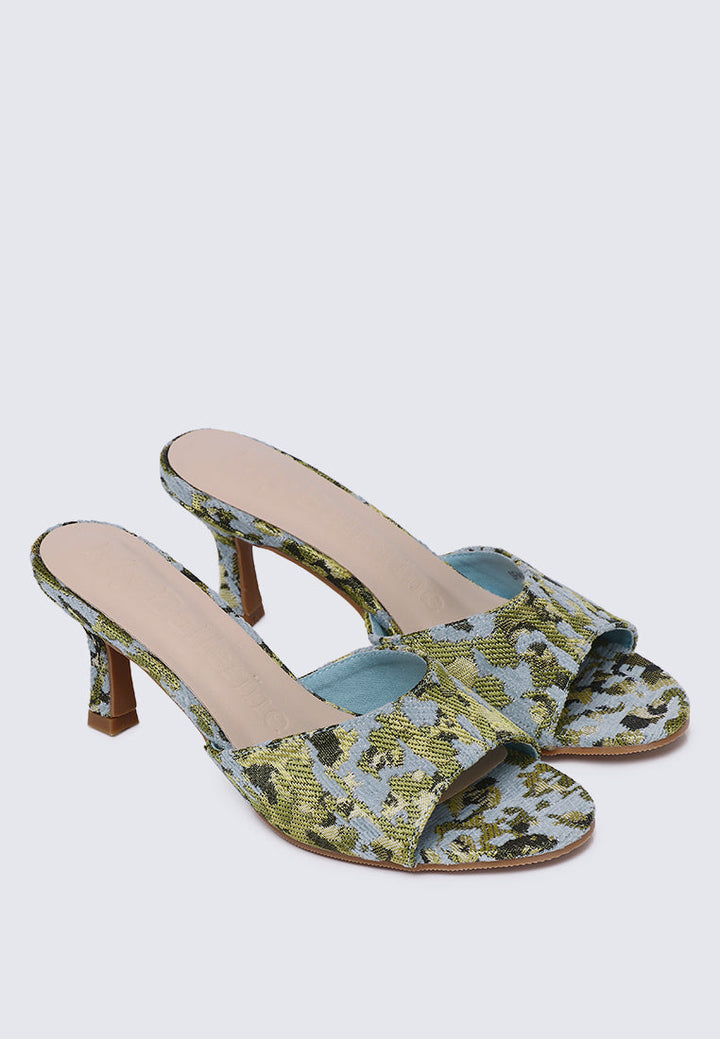 Aristea Comfy Heels In Light Blue