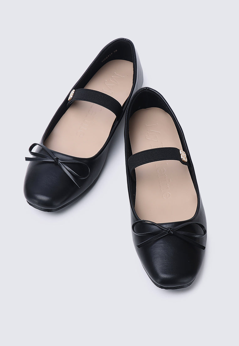 Beyonca Comfy Ballerina In Black