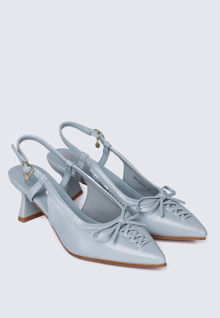 Mirabelle Comfy Heels In Light Blue