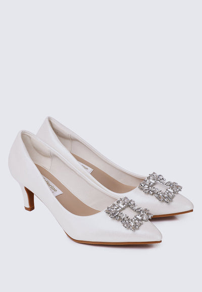 Casey Comfy Pumps In Pearl