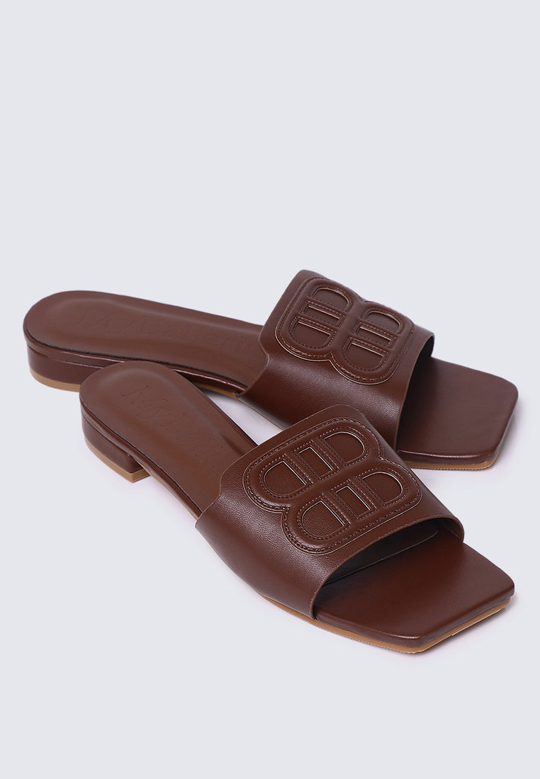 Michelle Comfy Sandals In Brown