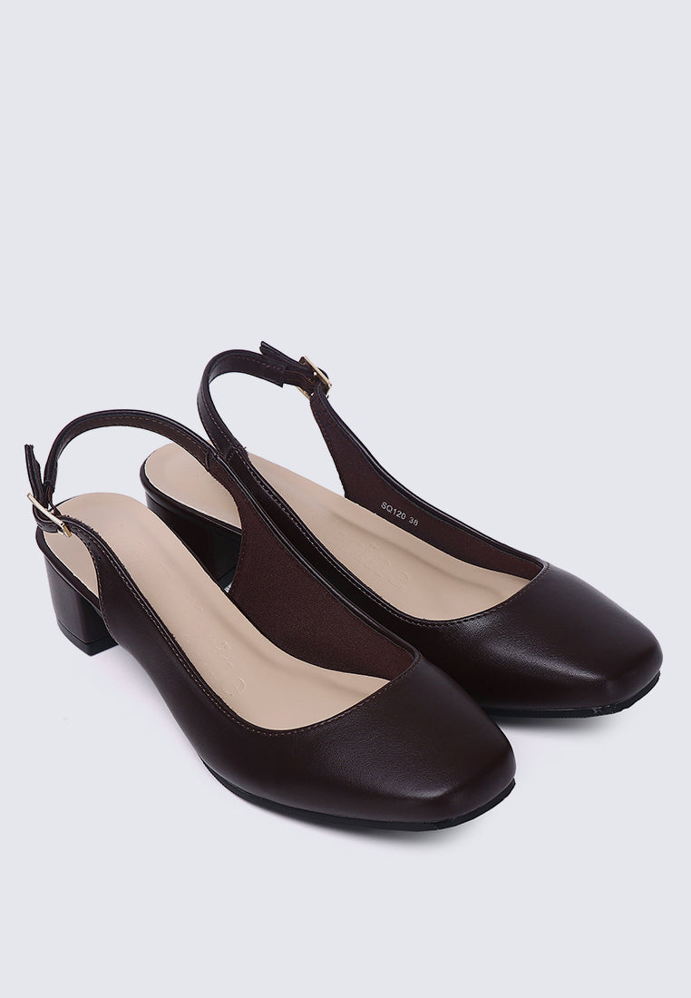 Palmer Comfy Heels In Espresso