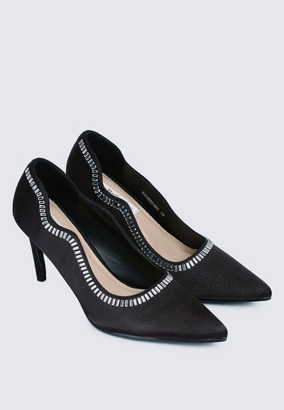 Lydia Comfy Pumps In Black