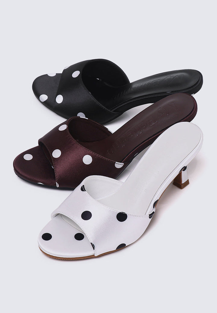 Noira Comfy Heels In Espresso