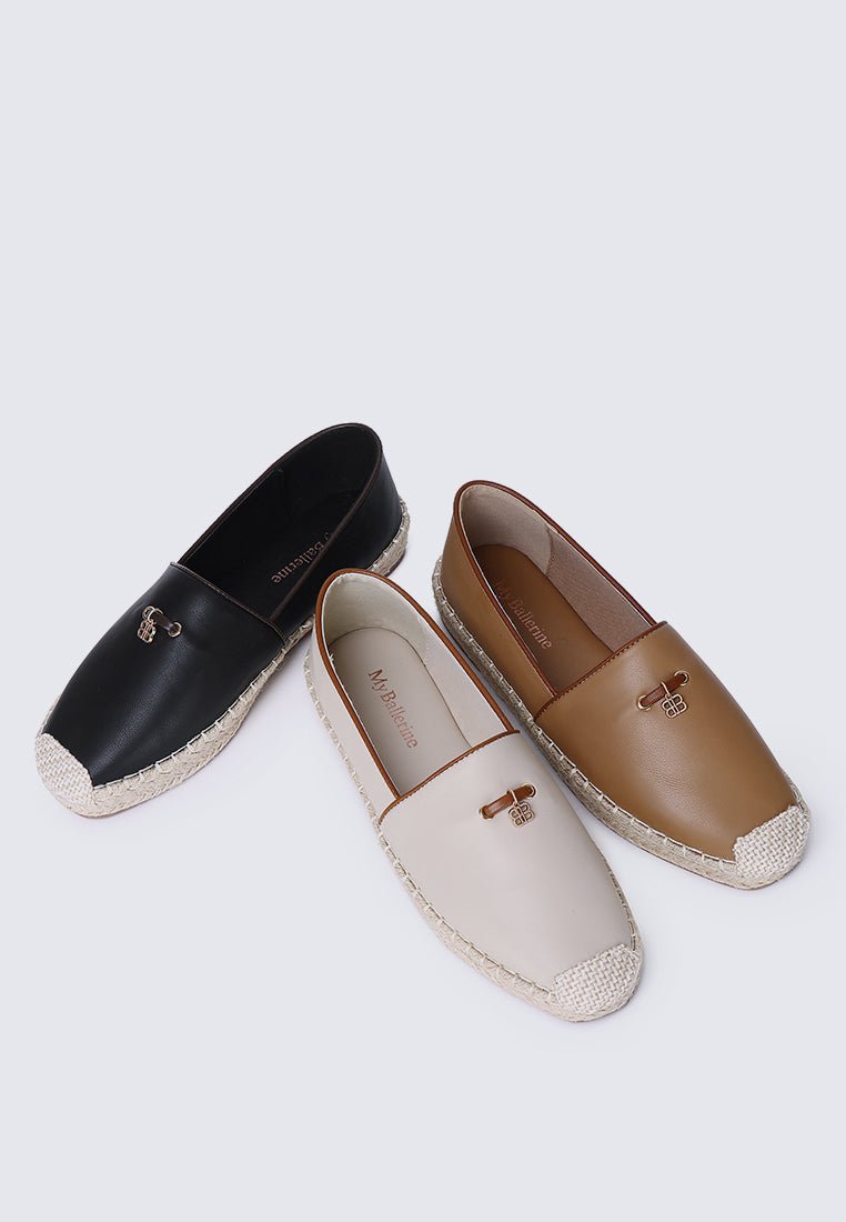 Roberta Comfy Espadrilles In Black