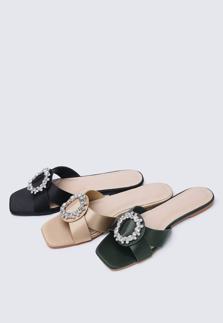 Charlie Comfy Sandals In Black
