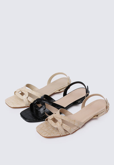 Penny Comfy Sandals In Taupe