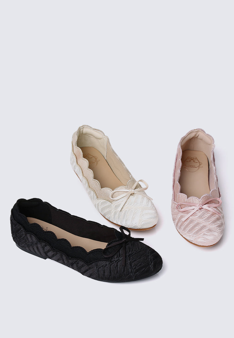 Beatrix Comfy Ballerina In Black